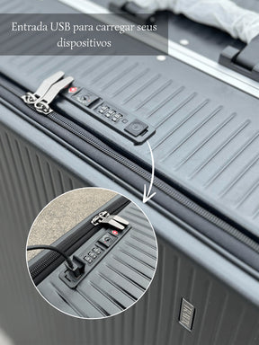 Mala TRAVIX Cabine Preta Connection 10kg